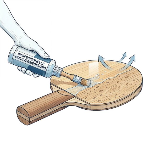 Holzversiegelung